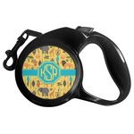 African Safari Retractable Dog Leash - Medium (Personalized)
