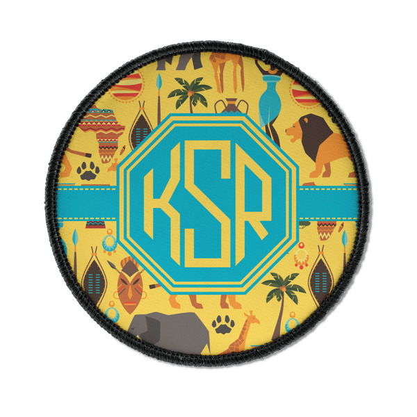 African Safari Round Patch