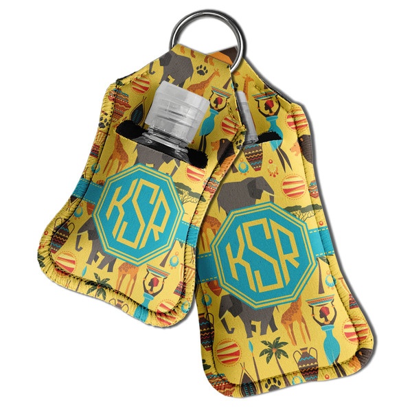 African Safari Sanitizer Holder Keychain - Both in Case (PARENT)