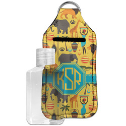 African Safari Hand Sanitizer & Keychain Holder - Large (Personalized)