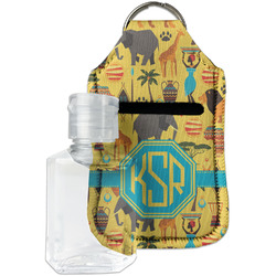 African Safari Hand Sanitizer & Keychain Holder - Small (Personalized)
