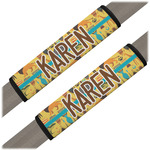 African Safari Seat Belt Covers (Set of 2) (Personalized)
