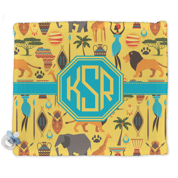 Custom African Safari Security Blankets - Double Sided (Personalized)