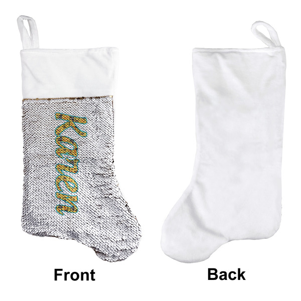 African Safari Sequin Stocking - Approval