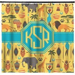 African Safari Shower Curtain - Custom Size (Personalized)