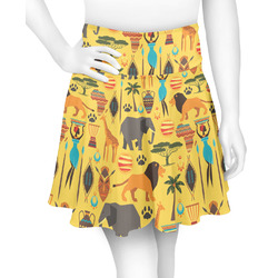 African Safari Skater Skirt - Medium (Personalized)