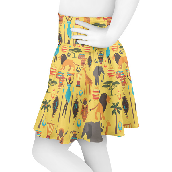 African Safari Skater Skirt - Side