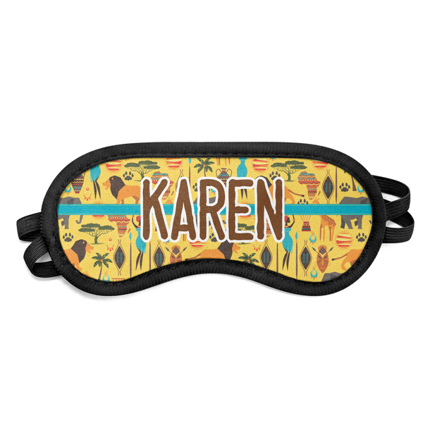 Custom African Safari Sleeping Eye Mask - Small (Personalized)