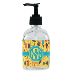 African Safari Glass Soap & Lotion Bottle - Single Bottle (Personalized)
