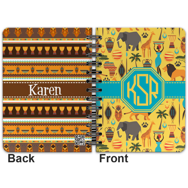 African Safari Spiral Journal 5 x 7 - Apvl