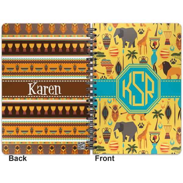 African Safari Spiral Journal 7 x 10 - Apvl