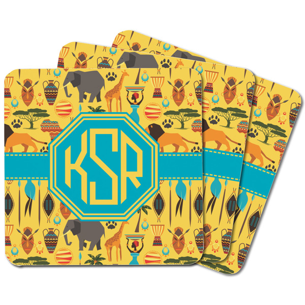 African Safari Square Fridge Magnet - MAIN