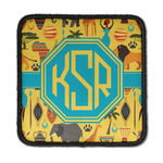 African Safari Iron On Square Patch w/ Monogram