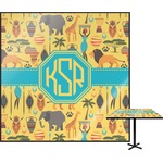 African Safari Square Table Top - 30" (Personalized)