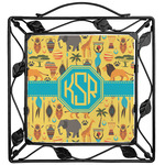 African Safari Square Trivet (Personalized)