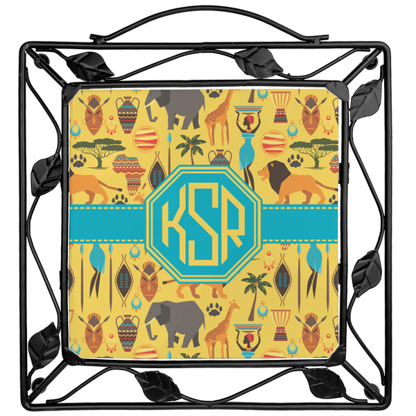 Custom African Safari Square Trivet (Personalized)