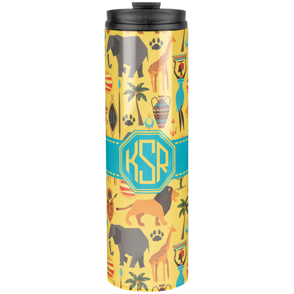 African Safari Stainless Steel Tumbler 20 Oz - Front