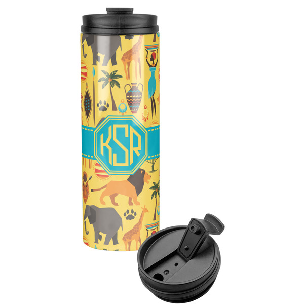 Custom African Safari Stainless Steel Skinny Tumbler (Personalized)