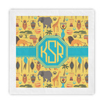 African Safari Standard Decorative Napkins (Personalized)