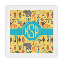 African Safari Standard Decorative Napkins (Personalized)