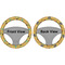 African Safari Steering Wheel Cover- Front and Back