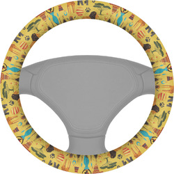 African Safari Steering Wheel Cover (Personalized)