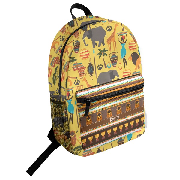 Custom African Safari Student Backpack (Personalized)