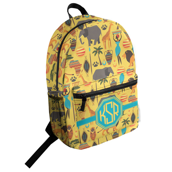 Custom African Safari Student Backpack (Personalized)
