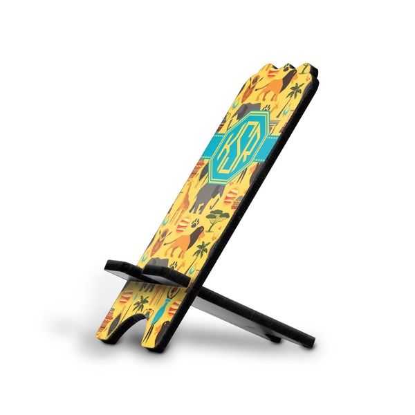 Custom African Safari Stylized Cell Phone Stand - Large (Personalized)