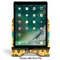 African Safari Stylized Tablet Stand - Front with ipad