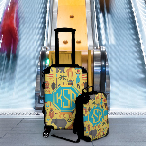 African Safari Suitcase Set 4 - IN CONTEXT