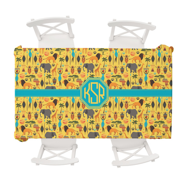 Custom African Safari Tablecloth - 58"x102" (Personalized)