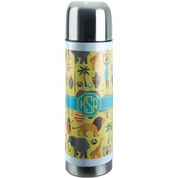 Custom African Safari Stainless Steel Thermos (Personalized)