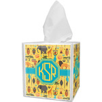 African Safari Tissue Box Cover (Personalized)