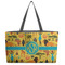 African Safari Beach Totes Bag - w/ Black Handles (Personalized)
