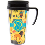 African Safari Acrylic Travel Mug with Handle (Personalized)