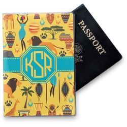 African Safari Vinyl Passport Holder (Personalized)