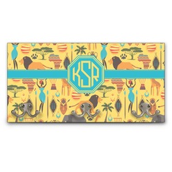 African Safari Wall Mounted Coat Rack (Personalized)