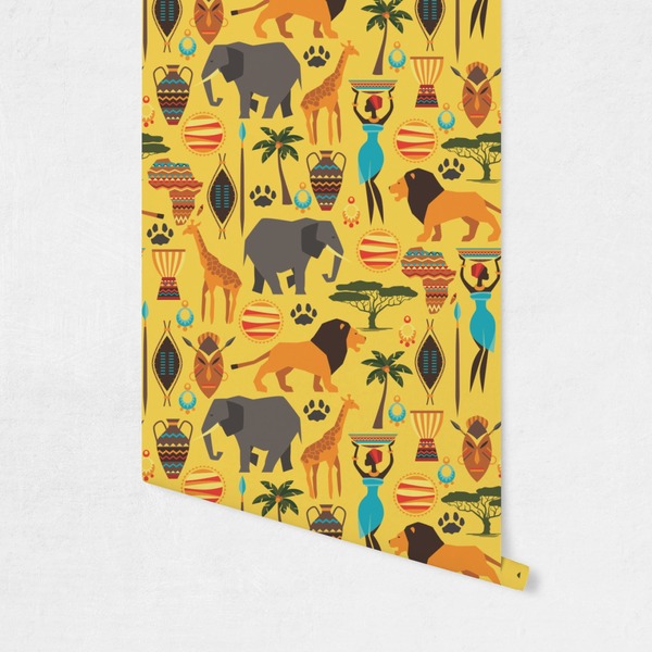 African Safari Wallpaper on Wall