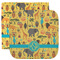 African Safari Facecloth / Wash Cloth (Personalized)