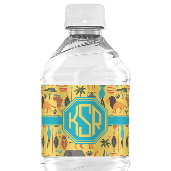 Custom African Safari Water Bottle Labels - Custom Sized (Personalized)