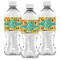 African Safari Water Bottle Labels - Front View