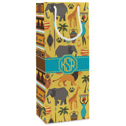 African Safari Wine Gift Bags - Gloss (Personalized)