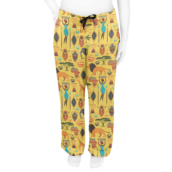 African Safari Women's Pj on model - Front