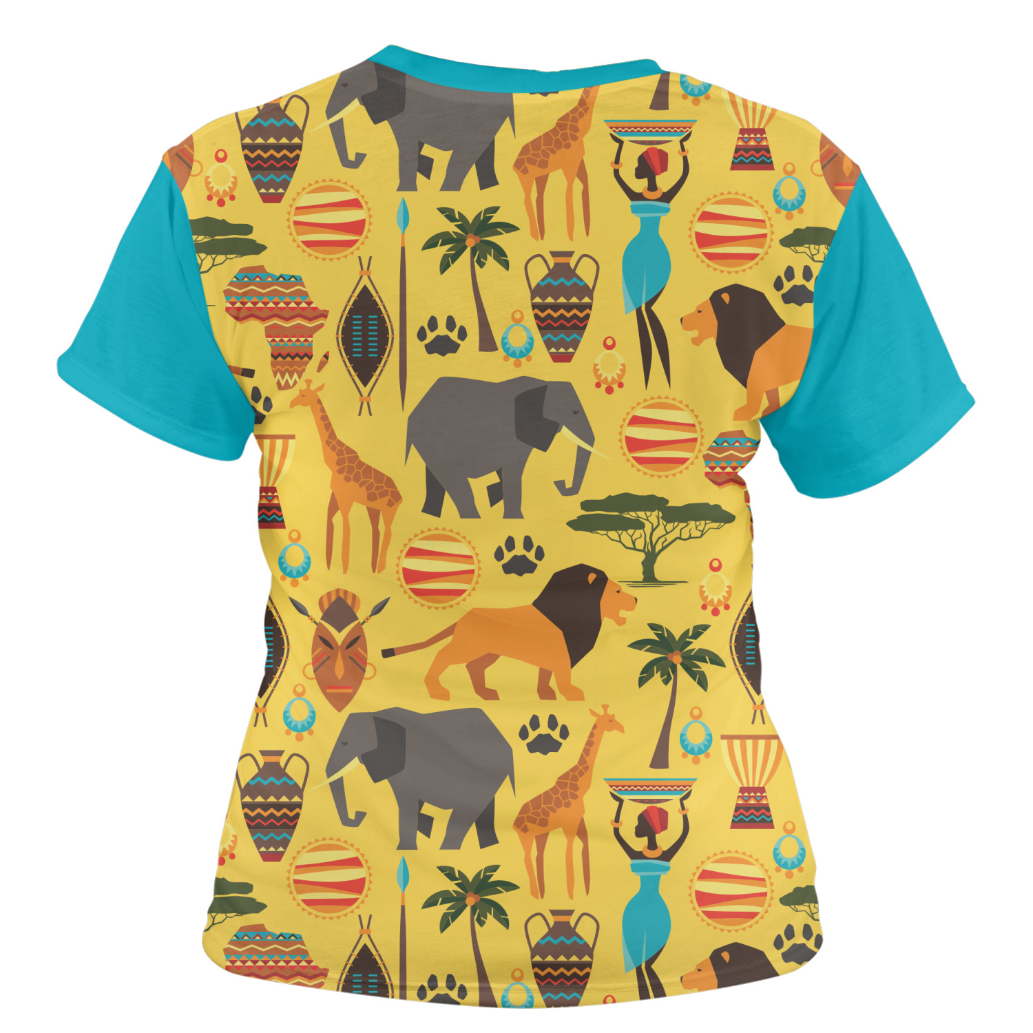 African Safari Women's Crew T-Shirt - X Large (Personalized ...