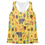 African Safari Womens Racerback Tank Top - X Small