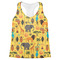 African Safari Womens Racerback Tank Top - X Small