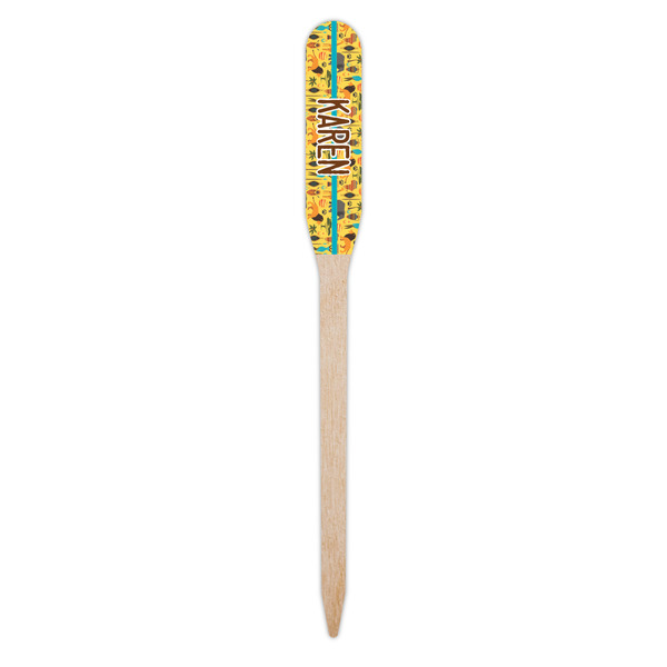African Safari Wooden Food Pick - Paddle - Single Pick