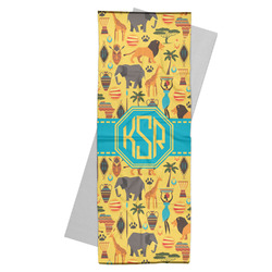 African Safari Yoga Mat Towel (Personalized)