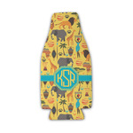 African Safari Zipper Bottle Cooler (Personalized)